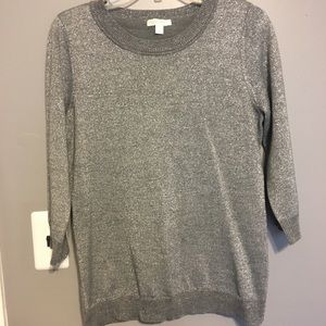 NY&Co sparkly grey sweater